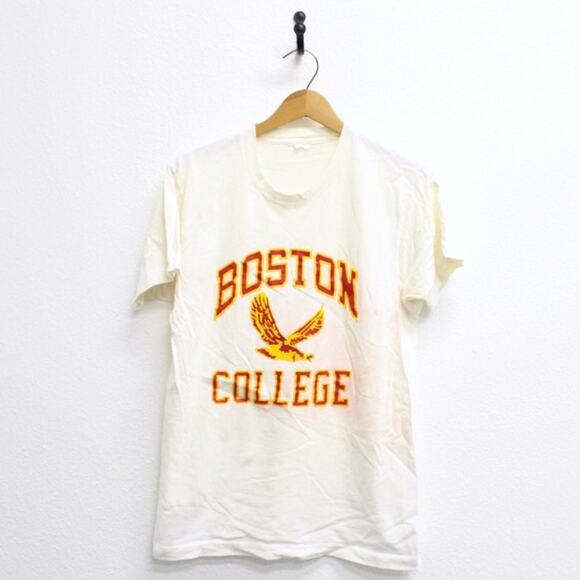 Vintage Boston College Eagles T Shirt Small - Picture 1 of 9